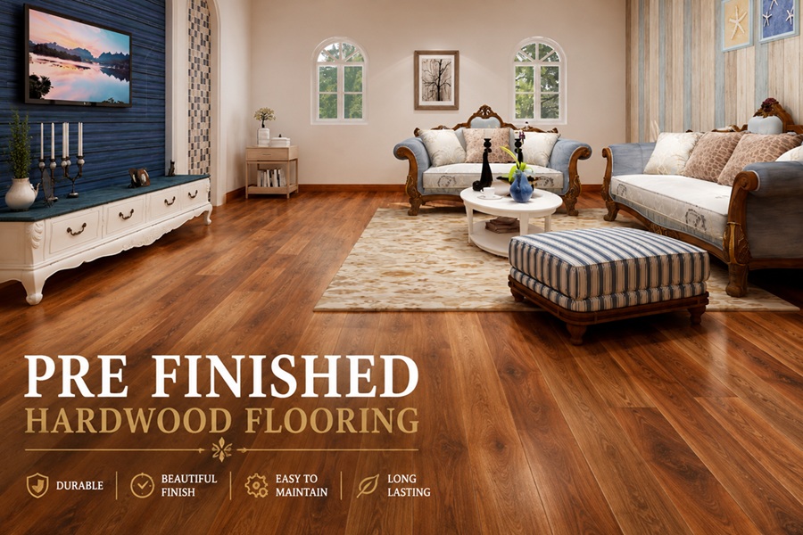 pre finished hardwood flooring